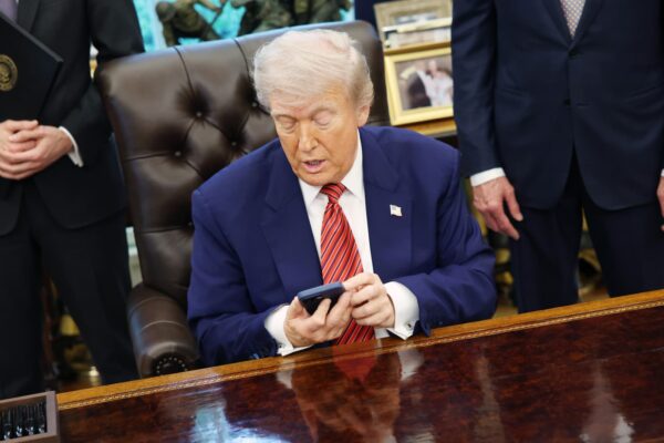 Trump rips AT&T weeks after Trump Mobile launch Trump rips AT&T weeks after Trump Mobile launch