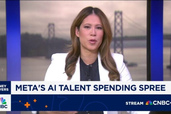 Meta shares hit all-time high as Zuckerberg goes on AI hiring blitz