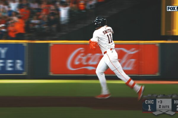 Astros' Cam Smith crushes two-run home run vs. Cubs