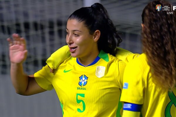 Duda Sampaio boots it in for Brazil to extend lead 4-1 over Paraguay