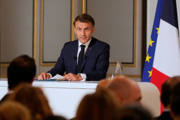 French President Macron says France will recognize Palestine as a state French President Macron says France will recognize Palestine as a state