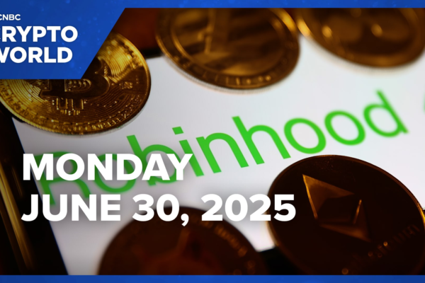 Robinhood shares pop after trading app’s tokenized stock launch announcement: CNBC Crypto World Robinhood shares pop after trading app’s tokenized stock launch announcement: CNBC Crypto World