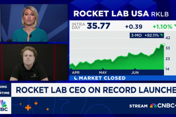 Rocket Lab stock jumps 8%, building on strong two-month rally Rocket Lab stock jumps 8%, building on strong two-month rally