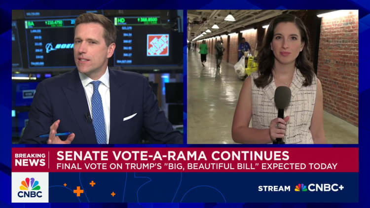 Senate Republicans move toward final vote