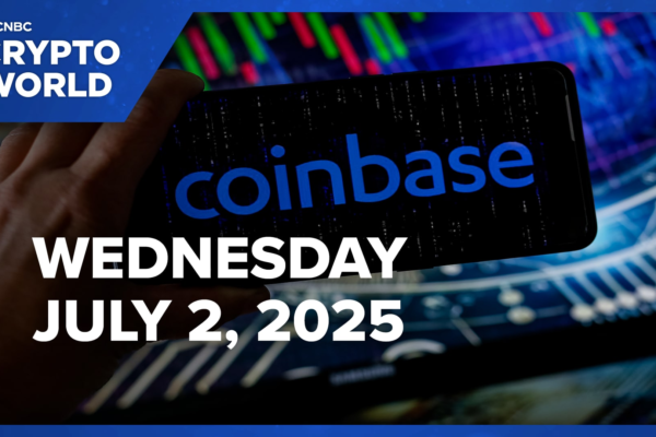 Coinbase shares climb after acquisition of token manager LiquiFi: CNBC Crypto World