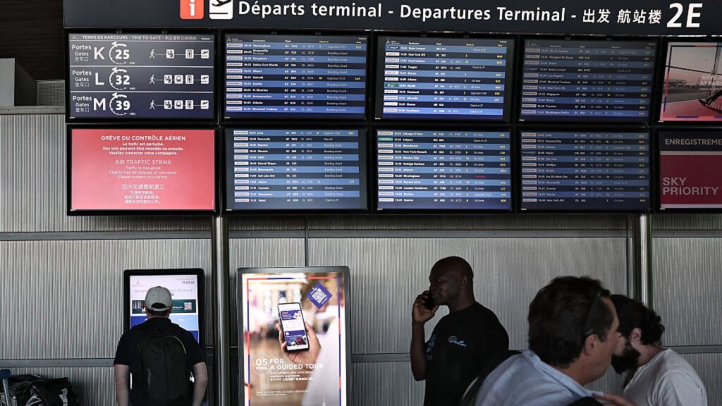 French air traffic controllers strike disrupts summer season travel