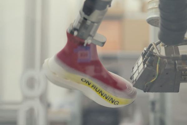 How On creates its spray-on running shoes