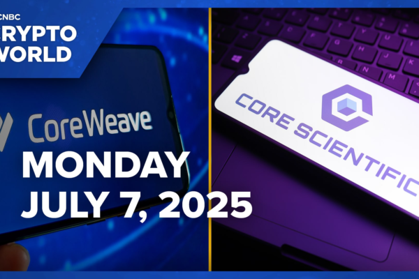 CoreWeave, Core Scientific shares fall after firms confirm  billion deal: CNBC Crypto World