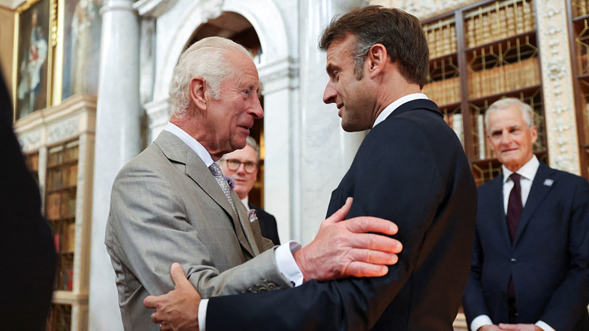 Macron’s state visit to the UK overshadowed by Trump’s tariff threat Macron’s state visit to the UK overshadowed by Trump’s tariff threat
