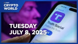 Trump’s Truth Social continues crypto push with ‘Crypto Blue Chip ETF’ filing: CNBC Crypto World