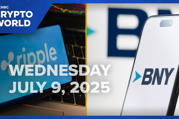 XRP rises after Ripple selects BNY Mellon as custodian of firm’s new stablecoin: CNBC Crypto World