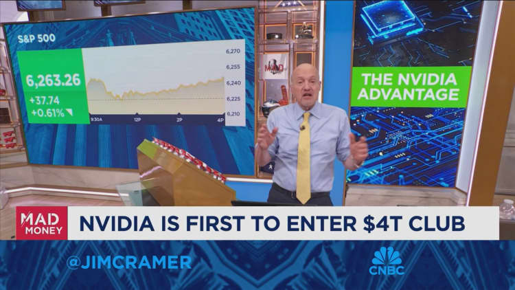 Jim Cramer reflects on Nvidia’s impact after record-breaking market cap