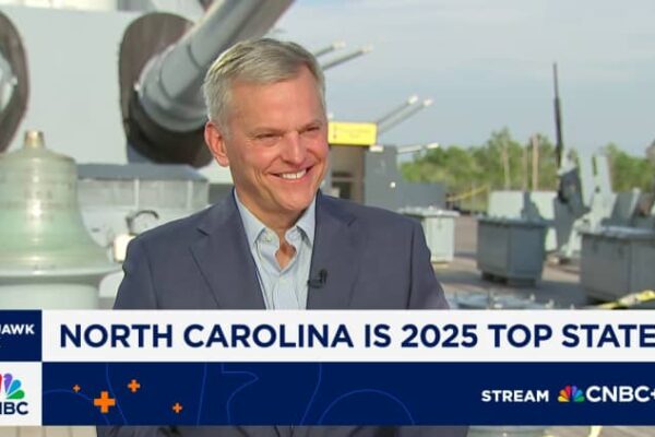 North Carolina is America’s Top State for Business in 2025