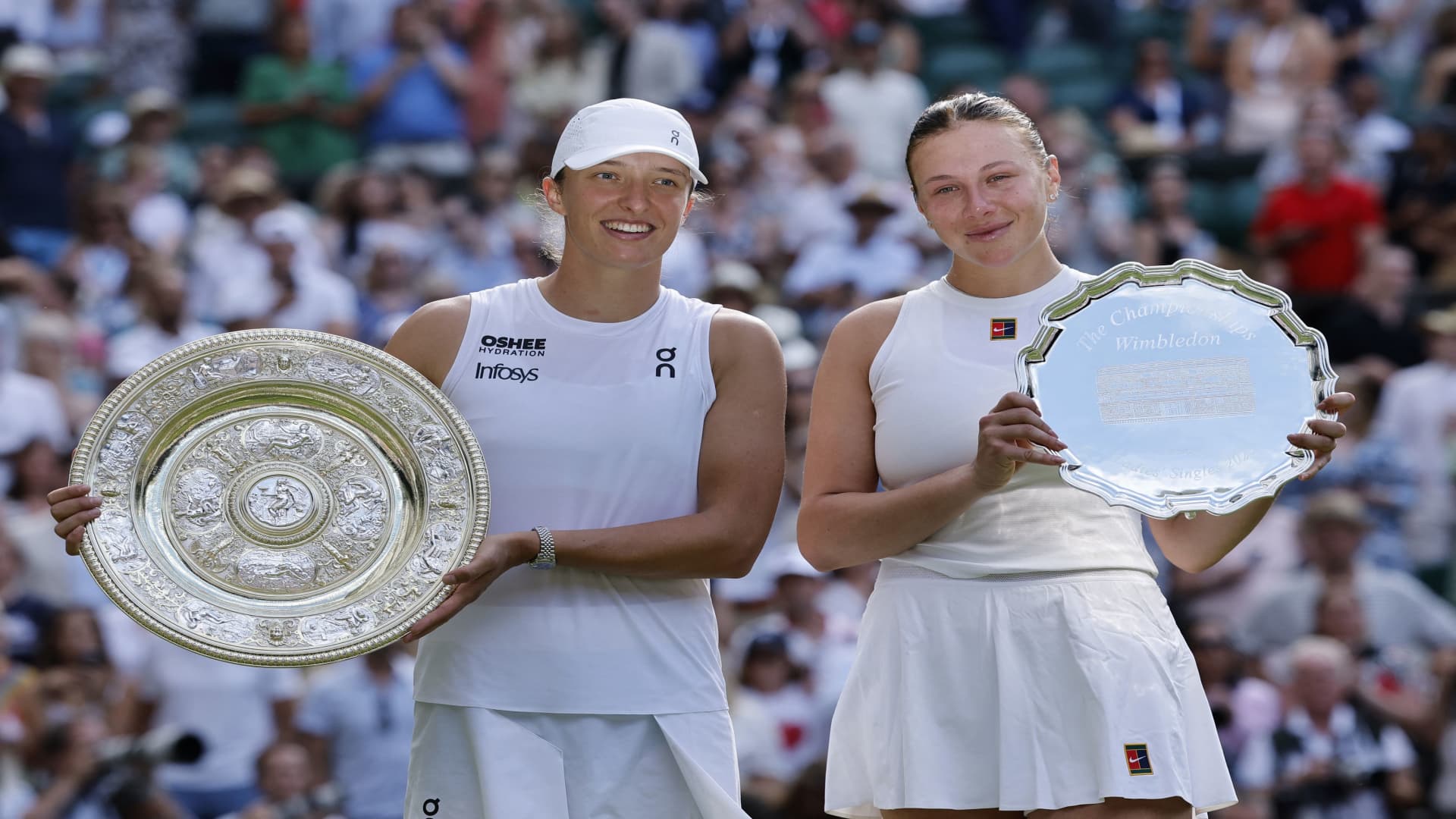 Iga Swiatek Amanda Anisimova Wimbledon 2025