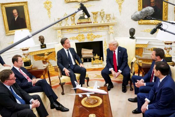 Refreshing to see tariffs used as a weapon for peace