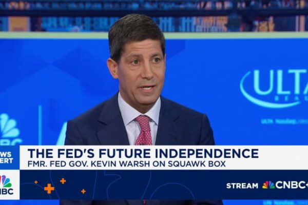 Kevin Warsh touts ‘regime change’ at Fed and calls for partnership with Treasury