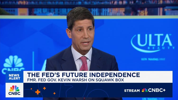 Kevin Warsh touts ‘regime change’ at Fed and calls for partnership with Treasury Kevin Warsh touts ‘regime change’ at Fed and calls for partnership with Treasury