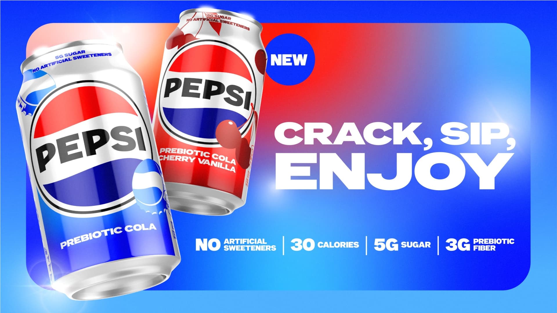 Pepsi introduces prebiotic cola after Poppi acquisition