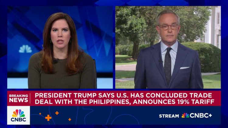 Trump says U.S. struck trade, military deal with the Philippines; Manila has not confirmed