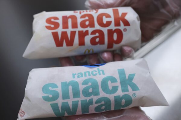 McDonald’s Snack Wrap launch lifts sales