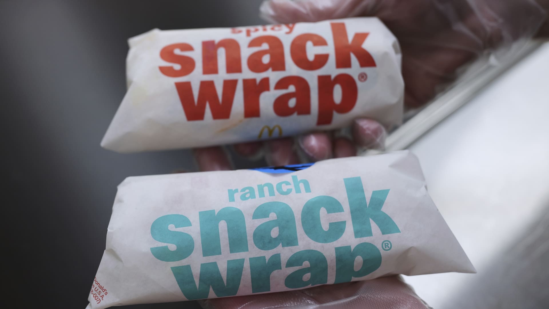 McDonald’s Snack Wrap launch lifts sales