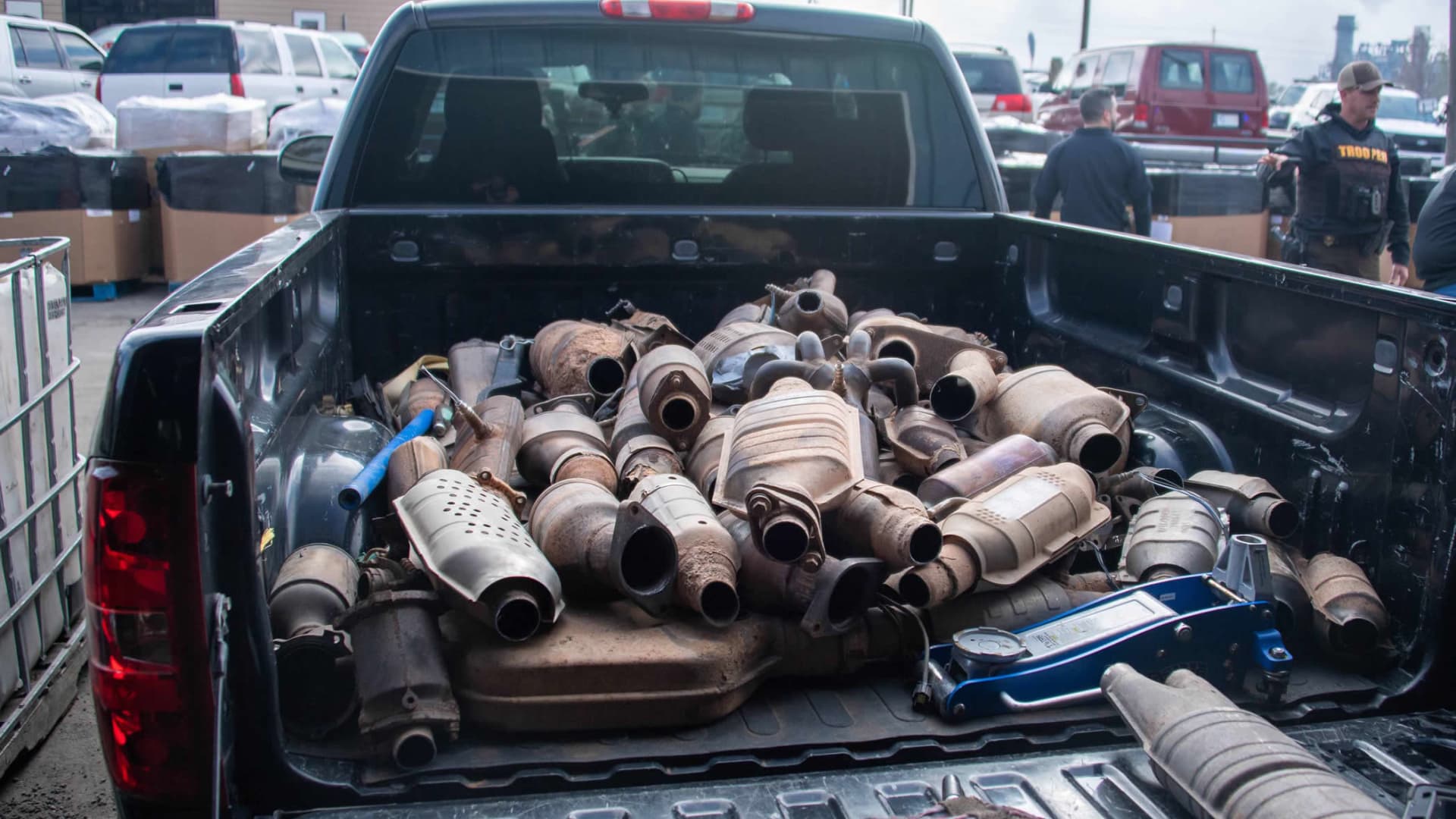 Guilty plea in 0 million catalytic converter theft ring Guilty plea in 0 million catalytic converter theft ring