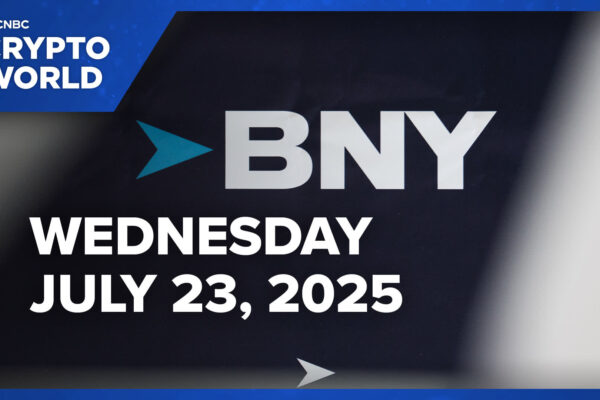 BNY partners with Goldman Sachs to offer tokenized money market funds: CNBC Crypto World
