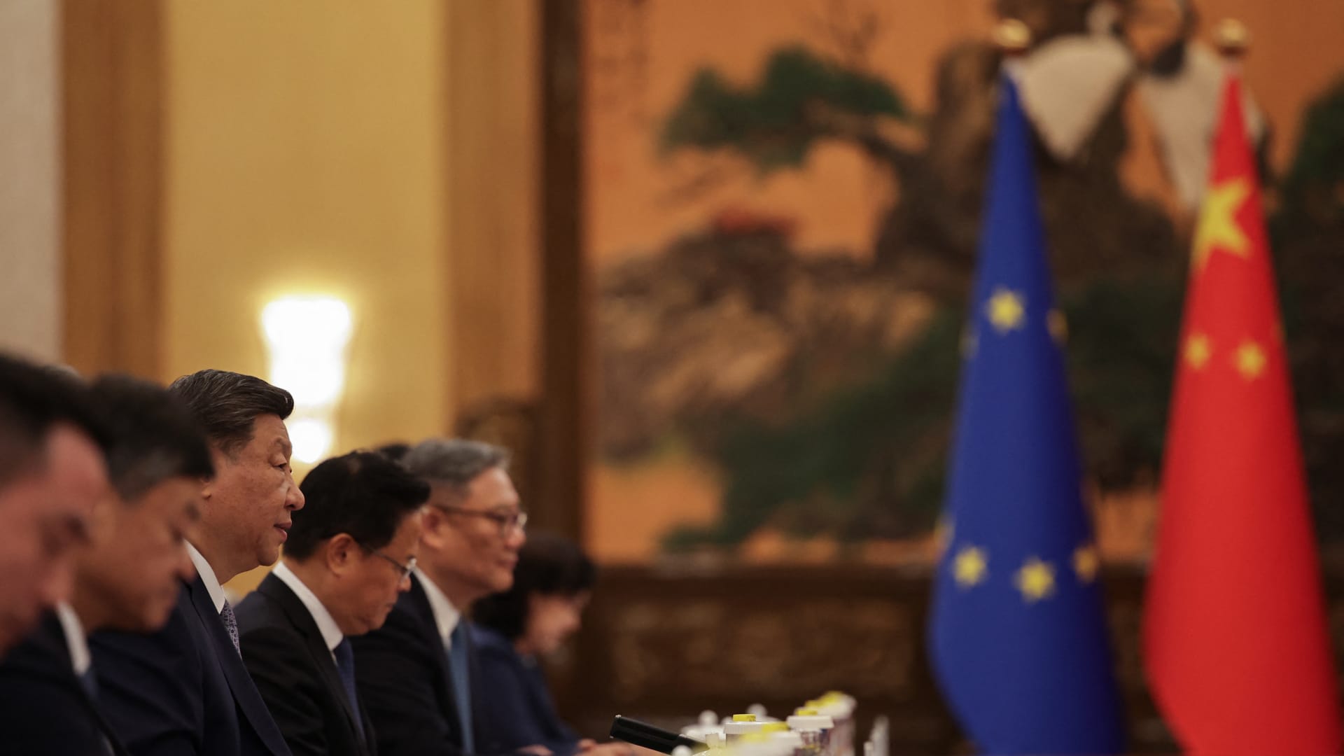 Xi courts EU while Brussels demands trade rebalance