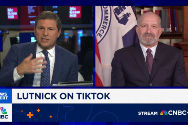 Lutnick says TikTok will go dark if China won’t agree to U.S. control