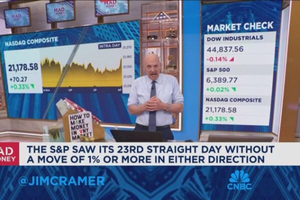 Jim Cramer explains why Trump’s trade deals didn’t bring on a market rally