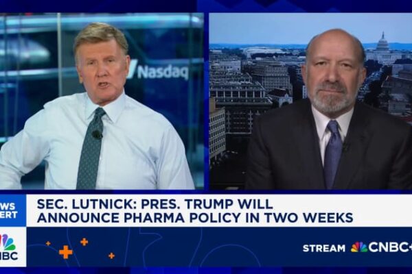 Trump trade, tariff deals with all but China done soon: Lutnick