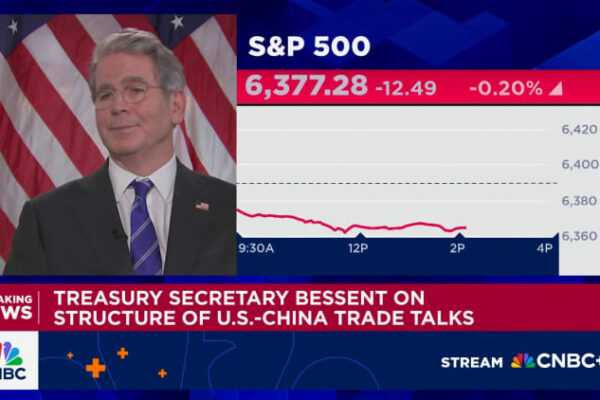 U.S.-China tariff pause not set, say Bessent, Greer