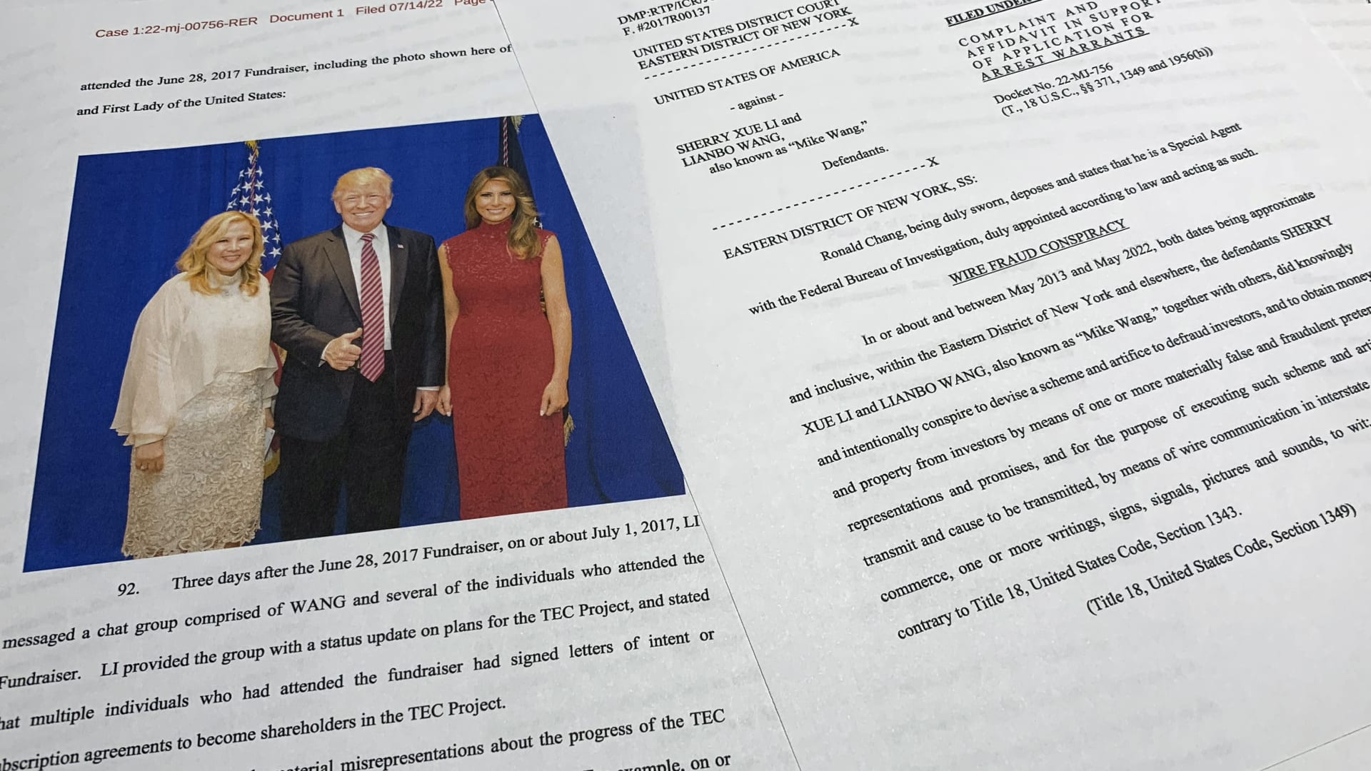 Trump fundraiser access scam nets guilty plea