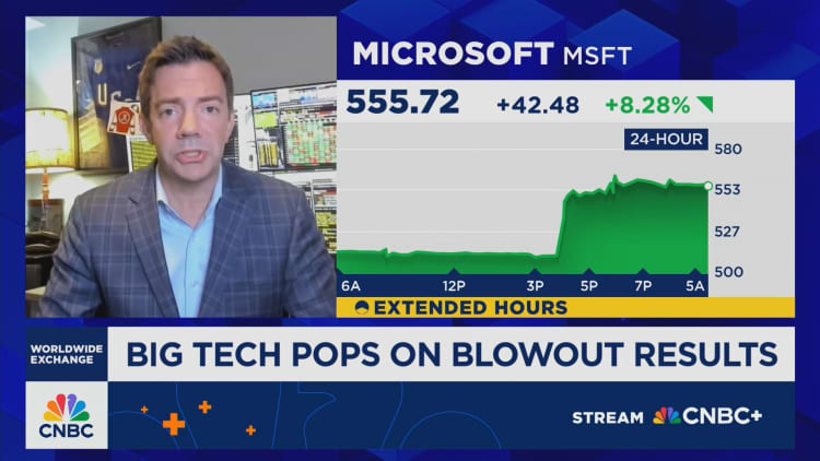 Meta, Microsoft stocks rise on strong earnings and AI spending boom Meta, Microsoft stocks rise on strong earnings and AI spending boom