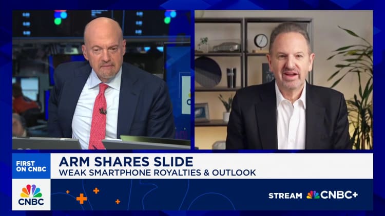 Arm stock tumbles on chip designer’s muted profit forecast