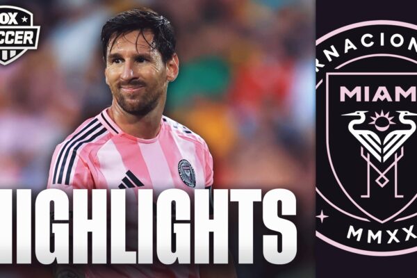 Lionel Messi Scores Twice & Adds Assist in Inter Miami’s 5-1 Win vs. NY Red Bulls | FOX Soccer