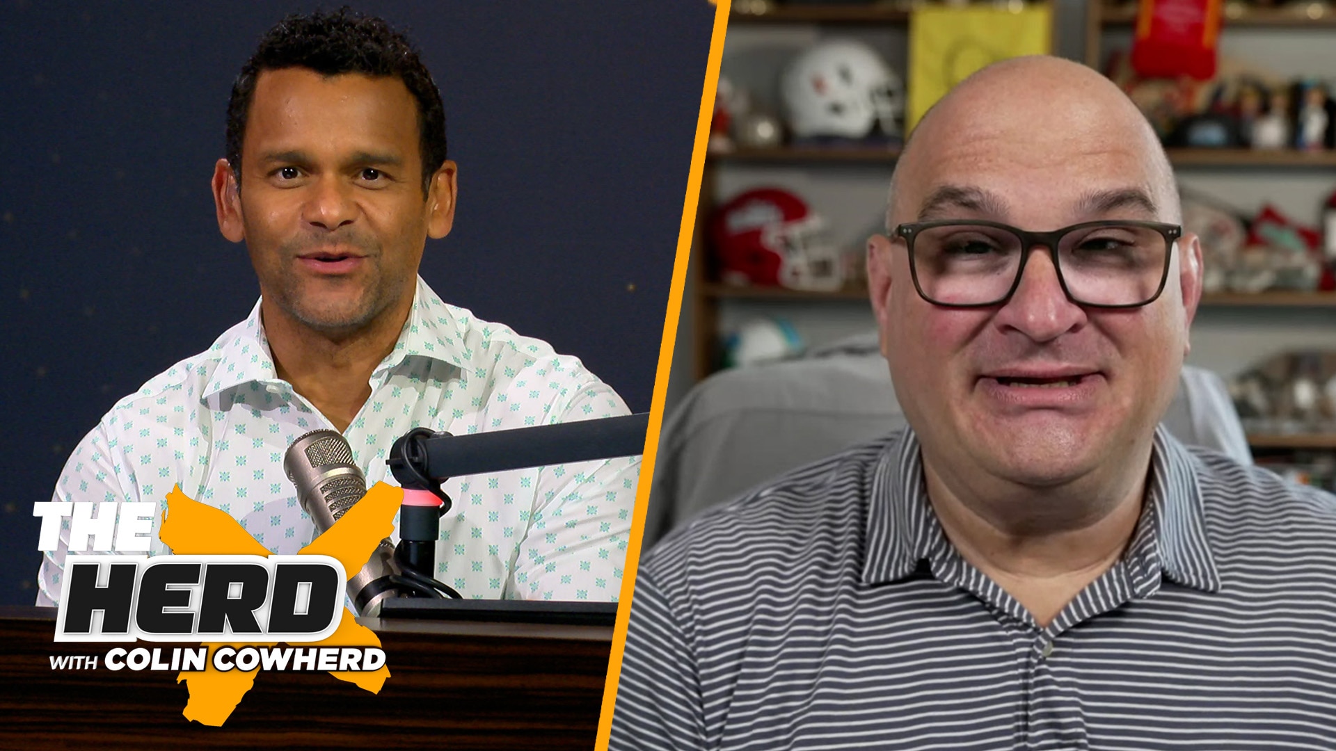 Chris 'The Bear' Fallica shares his favorite NFL & CFB bets, including the over on Chiefs and Oregon win totals | FULL EPISODE | The Herd