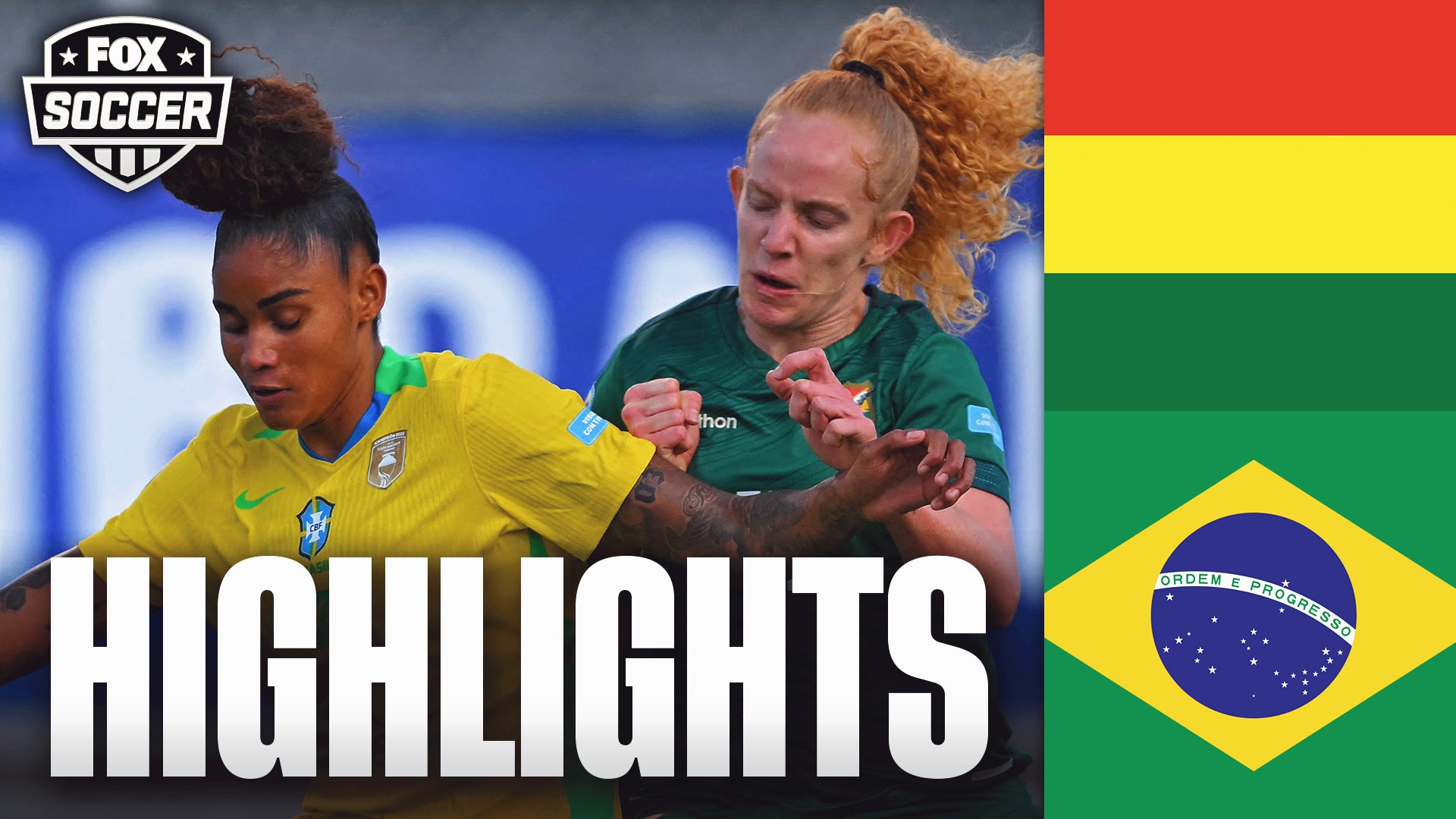 Bolivia vs. Brazil 2025 Copa América Femenina Highlights | FOX Soccer