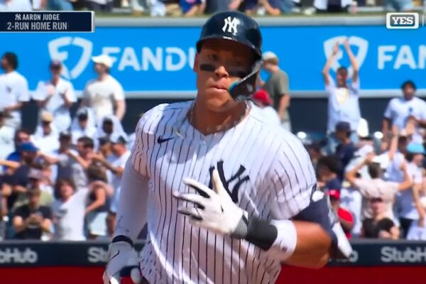 Yankees' Aaron Judge hits his 350th career home run vs. Cubs