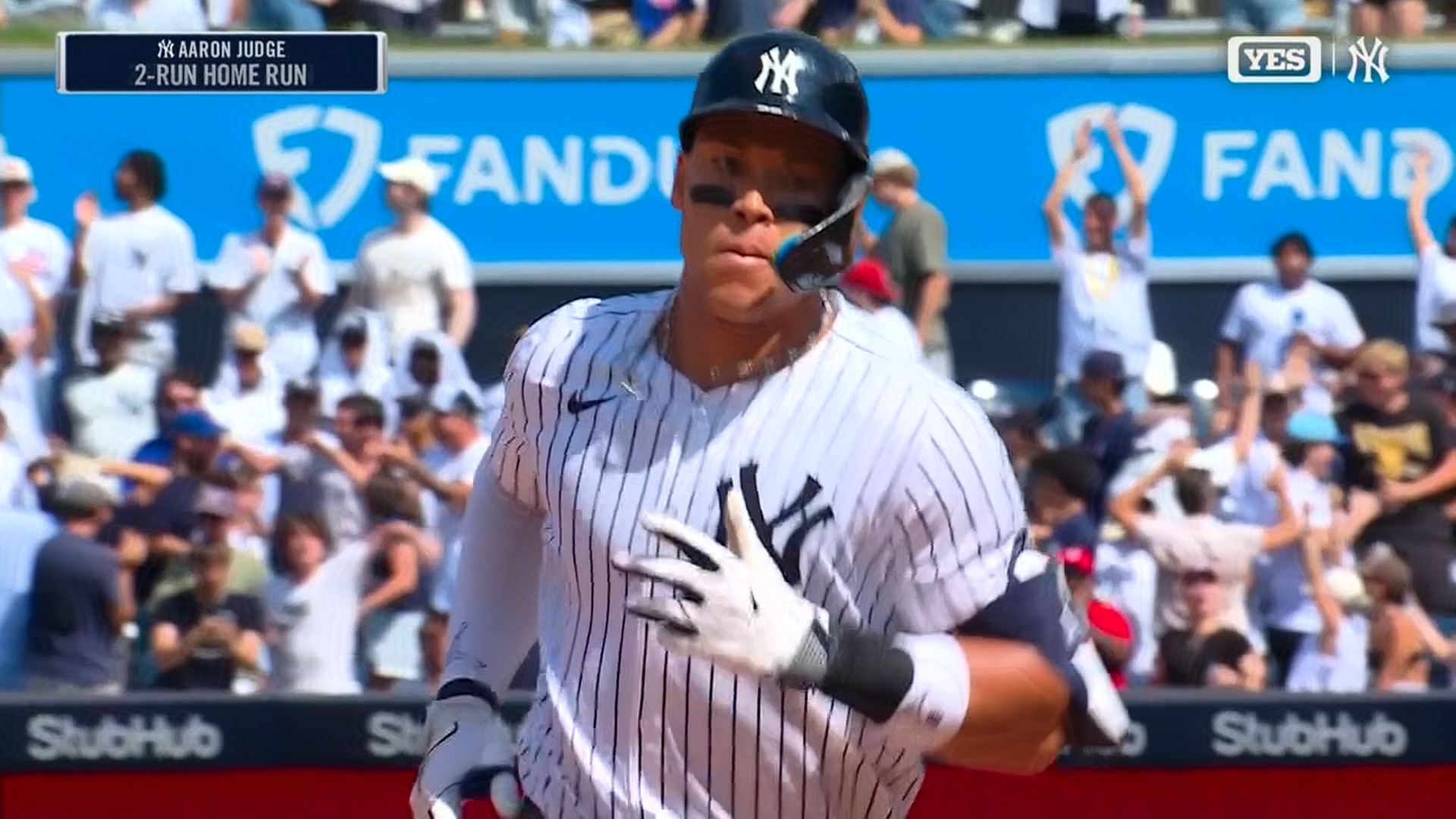 Yankees' Aaron Judge hits his 350th career home run vs. Cubs