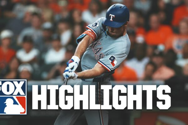 Rangers vs. Astros Highlights | MLB on FOX