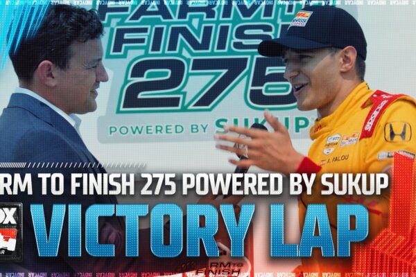 Victory Lap: Alex Palou on getting his seventh win of the season at Iowa | INDYCAR on FOX