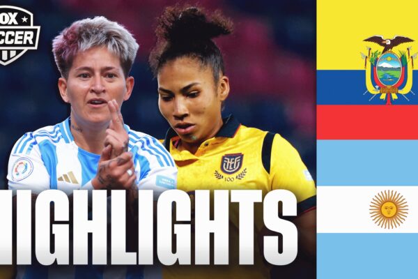 Ecuador vs. Argentina 2025 Copa América Femenina Highlights | FOX Soccer