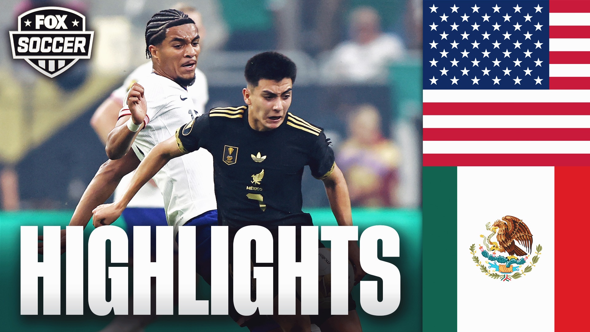 United States vs. Mexico Concacaf Gold Cup Highlights | FOX Soccer