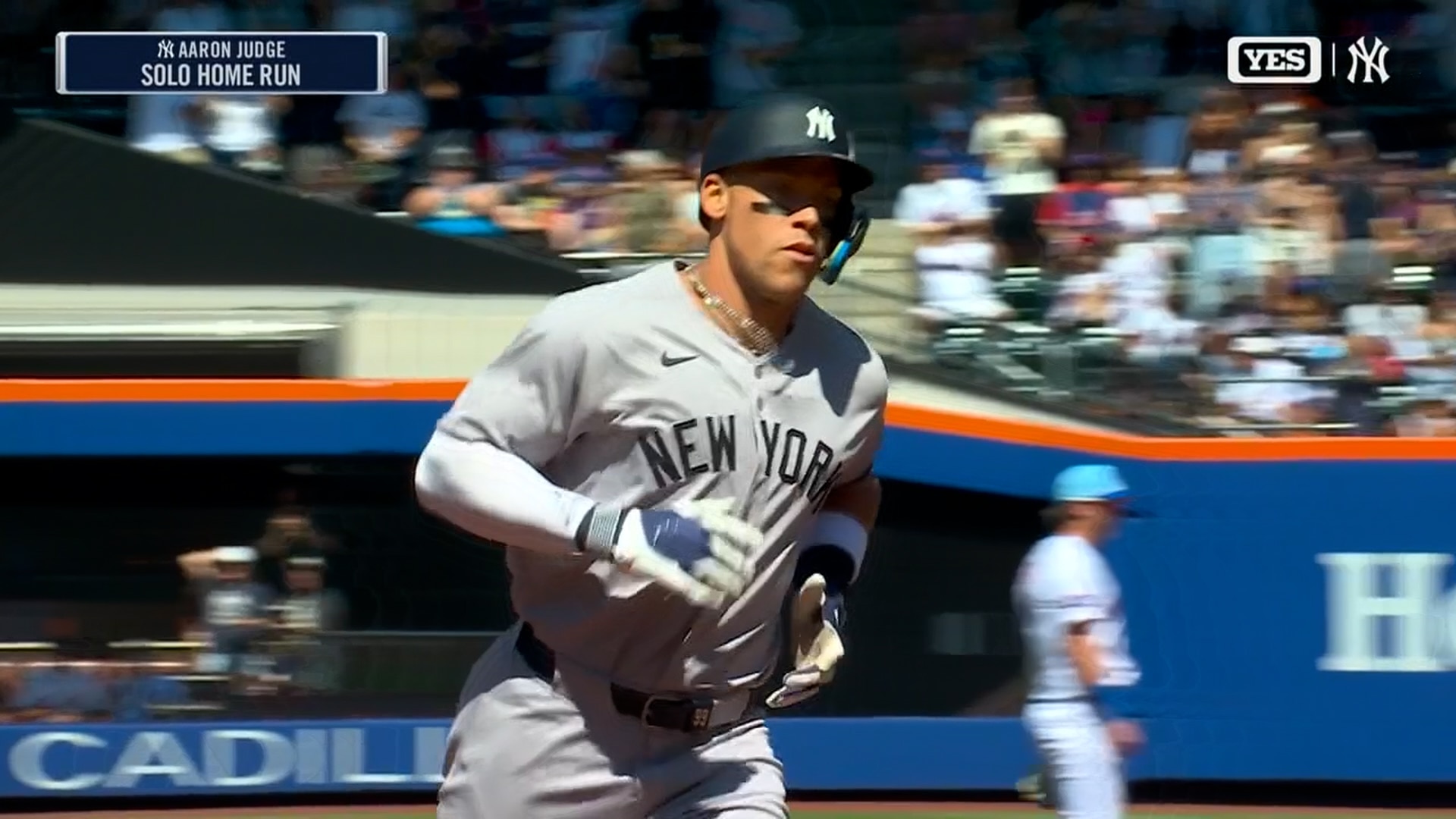 Yankees' Aaron Judge hits 32nd home run of the season against Mets