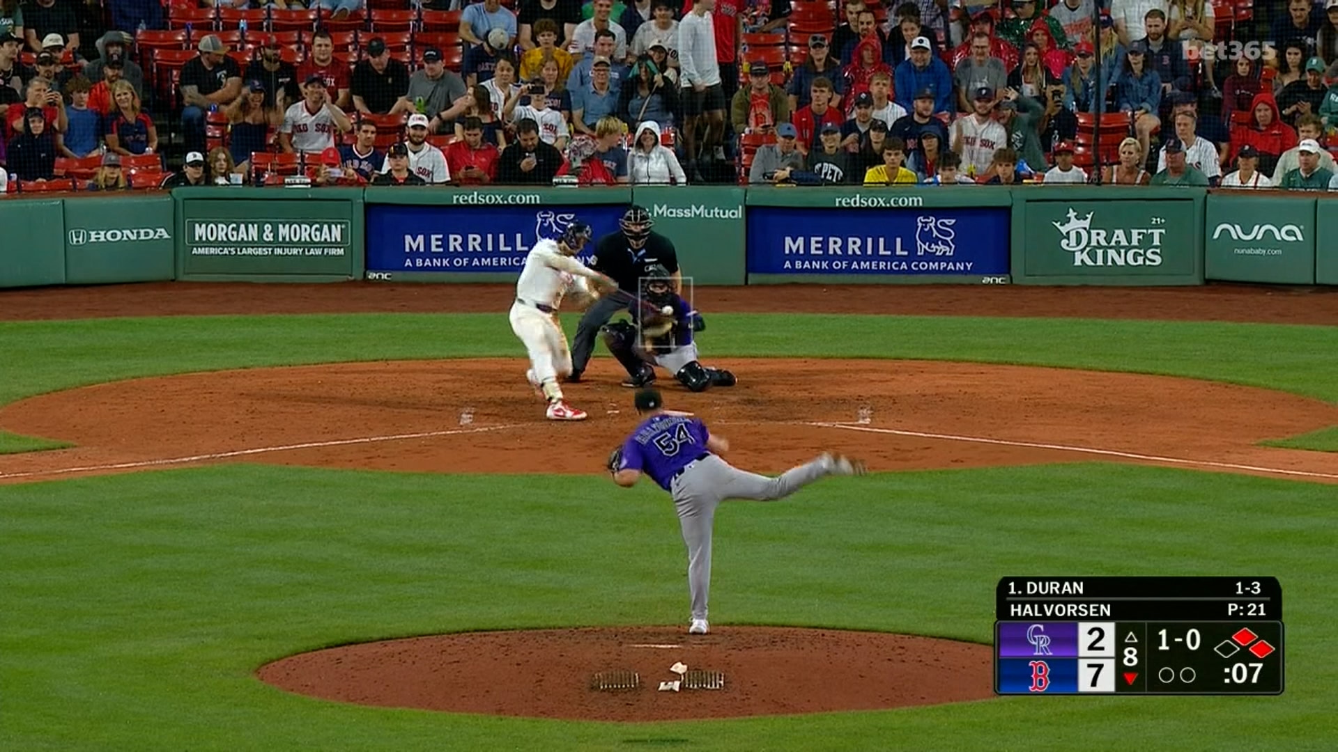 Jarren Duran crushes a three-run homer, sealing Red Sox's 10-2 win over Rockies