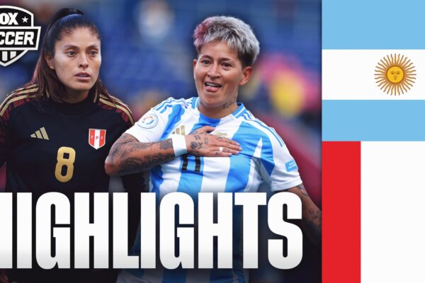 Argentina vs. Peru  2025 Copa América Femenina Highlights | FOX Soccer