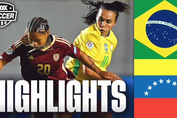 Brazil vs. Venezuela  2025 Copa América Femenina Highlights | FOX Soccer
