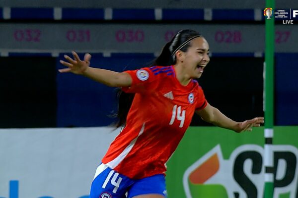 Vaitiare Pardo finds the back of the net, giving Chile early lead over Argentina
