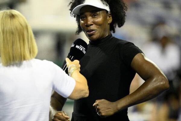 Venus Williams says she is engaged to Andrea Preti after her first singles win in 16 months Venus Williams says she is engaged to Andrea Preti after her first singles win in 16 months